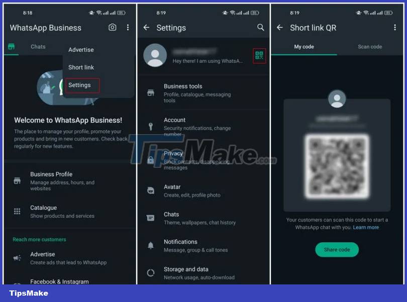 5 ways to create and share WhatsApp profile links Picture 3