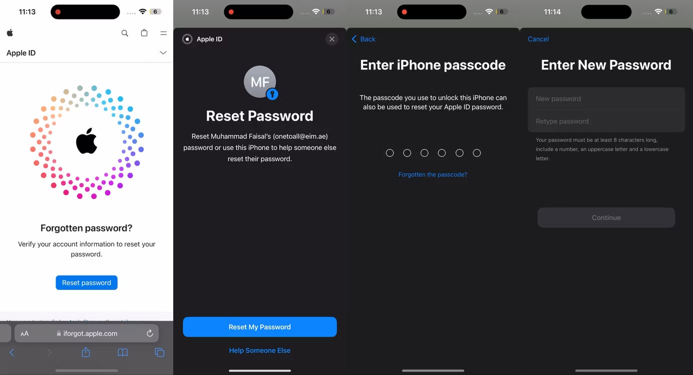 5 ways to reset Apple ID password Picture 7