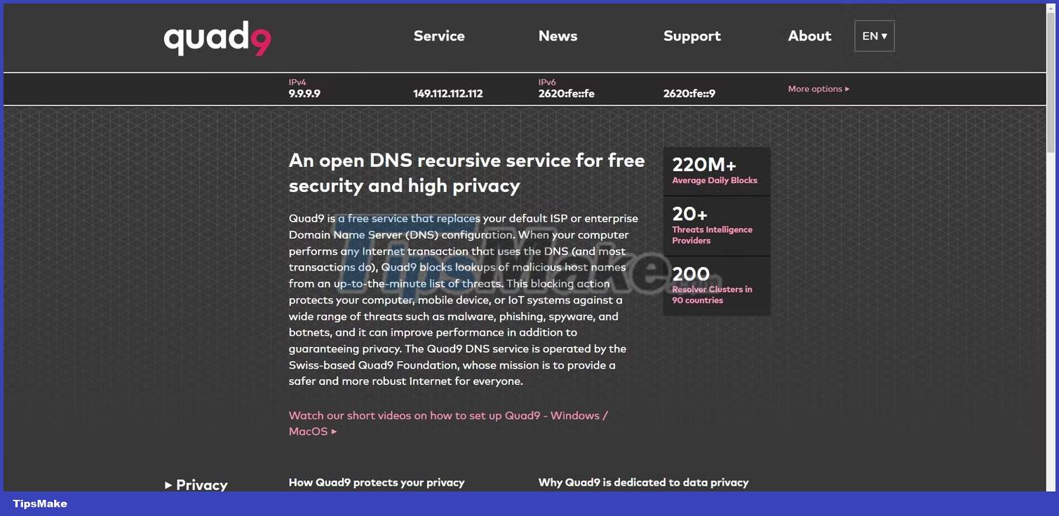 Picture 5 of 6 best DNS servers to improve online safety
