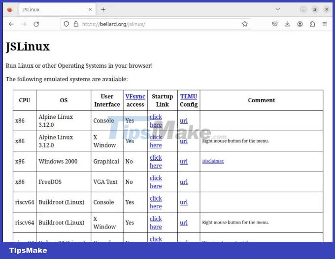 6 emulator websites to help use Linux online Picture 3