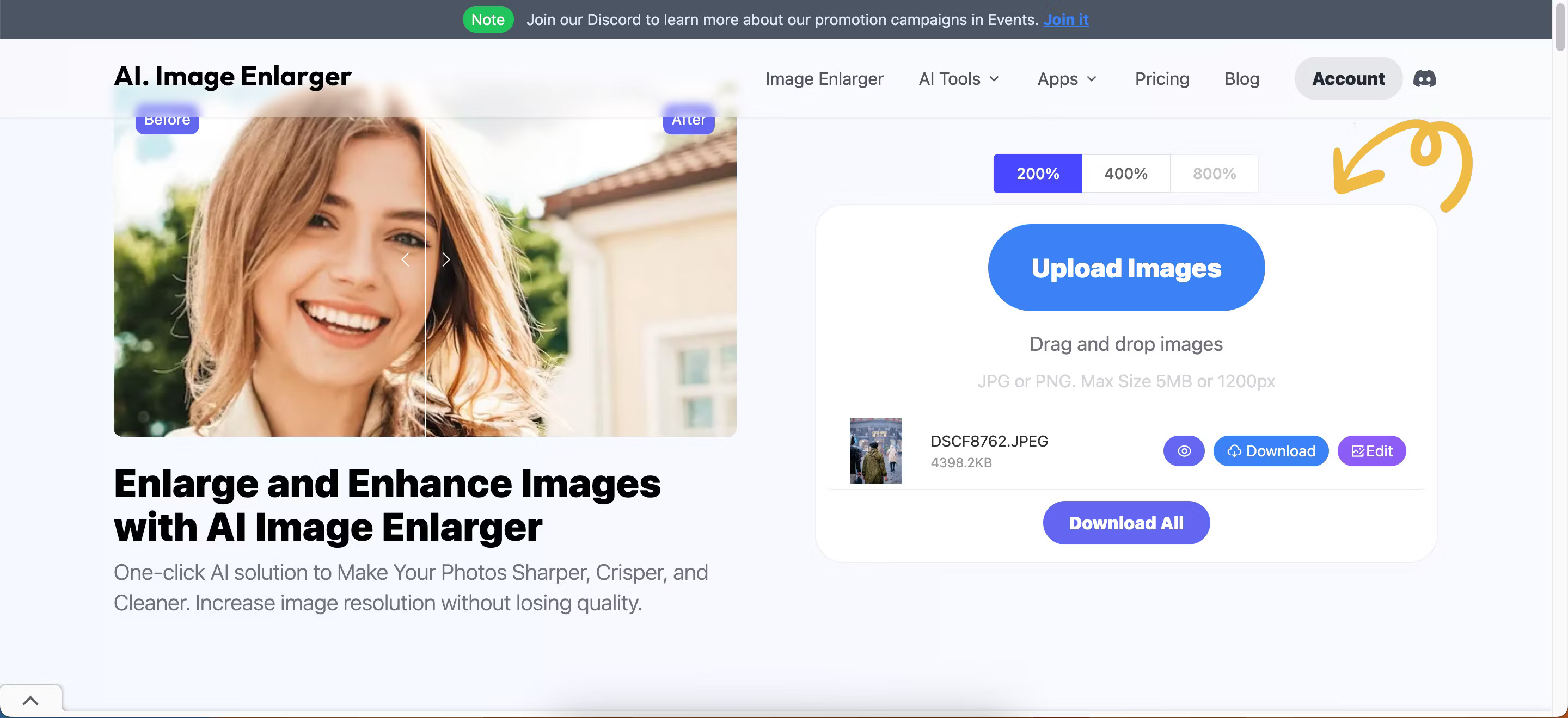 6 Tools To Enlarge Images Without Losing Quality - Tipsmake.com