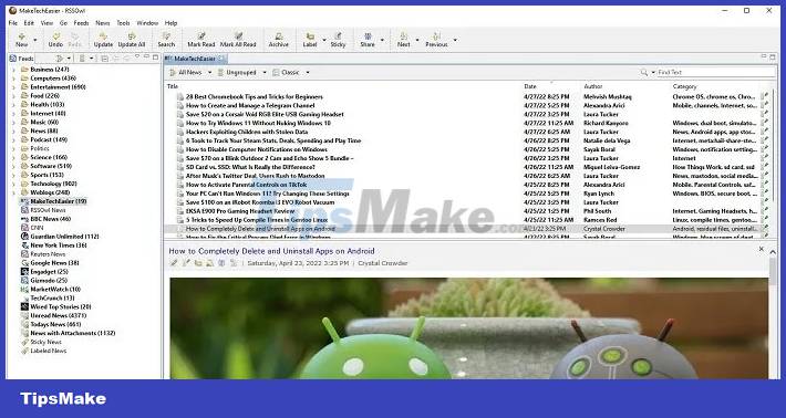 8 best RSS reading applications for Windows Picture 3