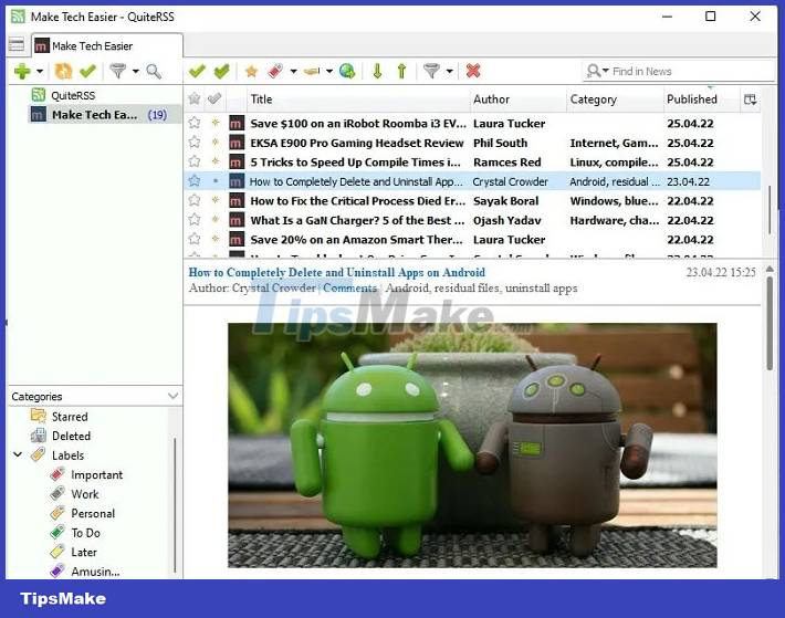 8 best RSS reading applications for Windows Picture 7