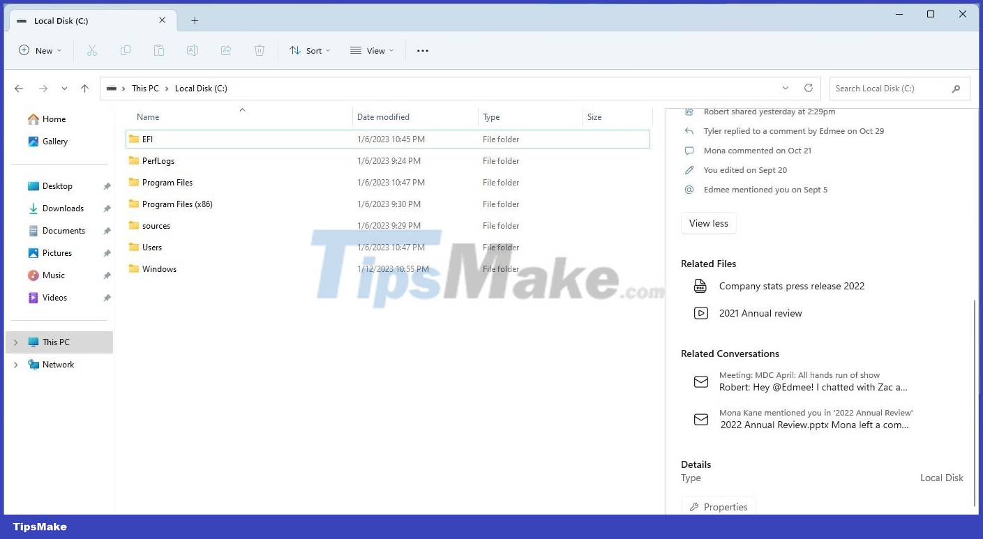 A series of leaked photos shows that File Explorer is about to receive a complete design overhaul on Windows 11 Picture 3
