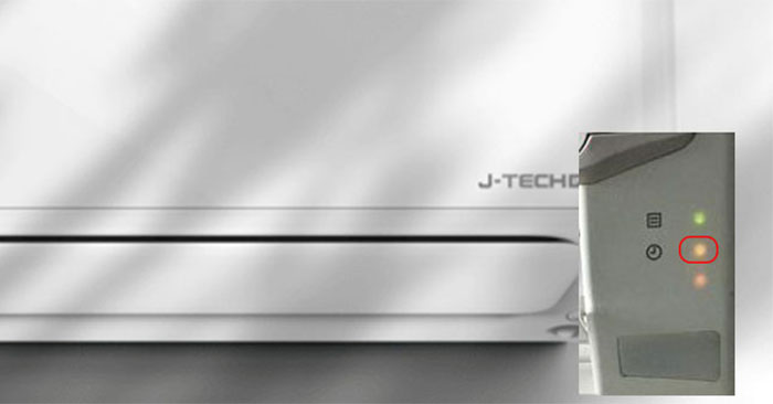 Air conditioner shows yellow light: Causes and solutions Picture 2