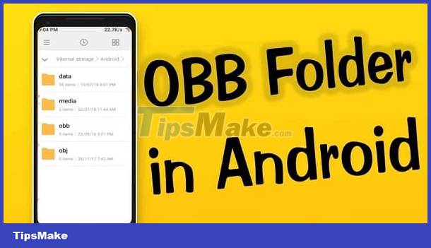 Android does not have an OBB folder, how to solve it? Picture 1