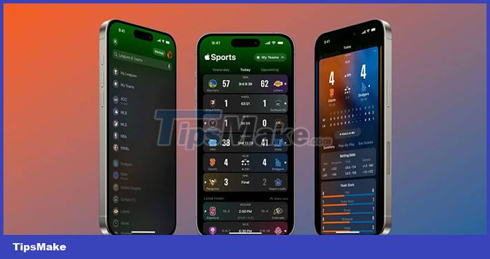 Apple releases Sports app for iPhone Picture 1