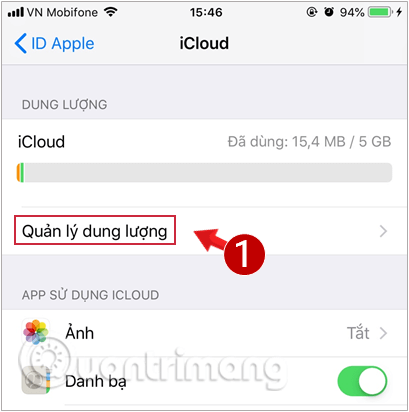Backup iPhone, restore iPhone data from iCloud Picture 7