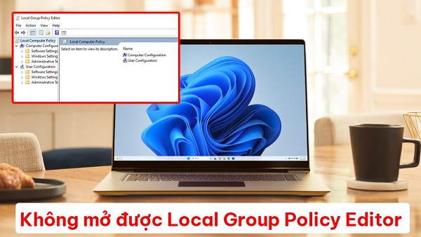 Cannot open Local Group Policy Editor, quick fix Picture 1