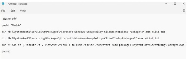 Cannot open Local Group Policy Editor, quick fix Picture 3