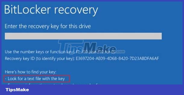 Computer has BitLocker Recovery, what should I do to fix it? Picture 1