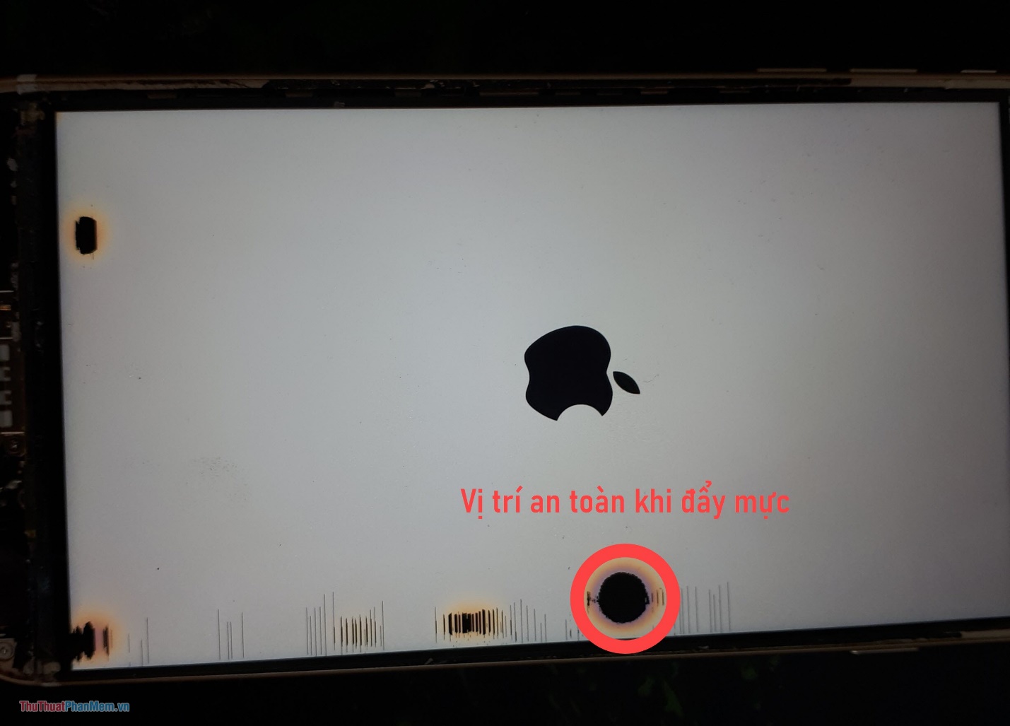 Computer screen ink leaks - Causes & solutions Picture 1