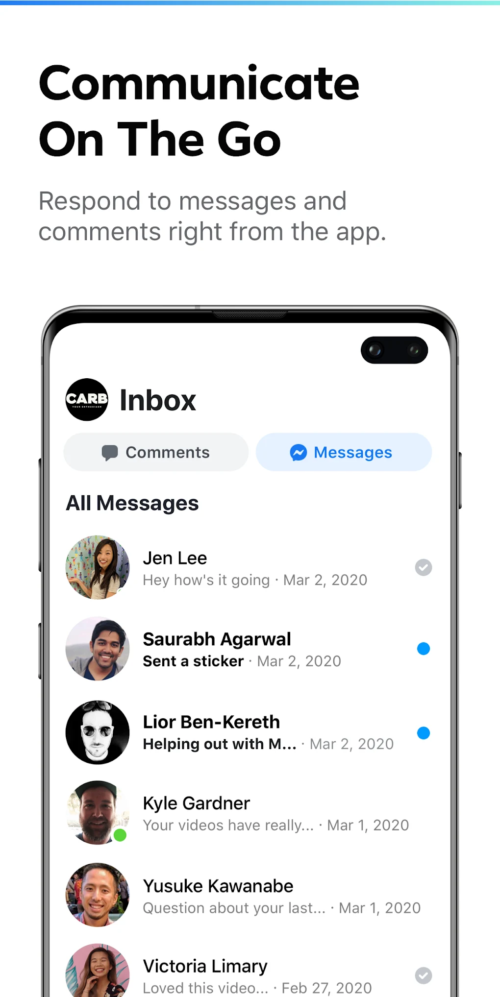 Creator Studio - Facebook page management application Picture 6