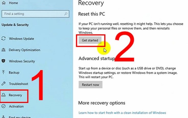Error when starting the computer, how to fix it? Picture 6