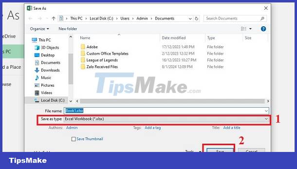 Excel File Is In Compatibility Mode, How To Turn It Off? - TipsMake.com