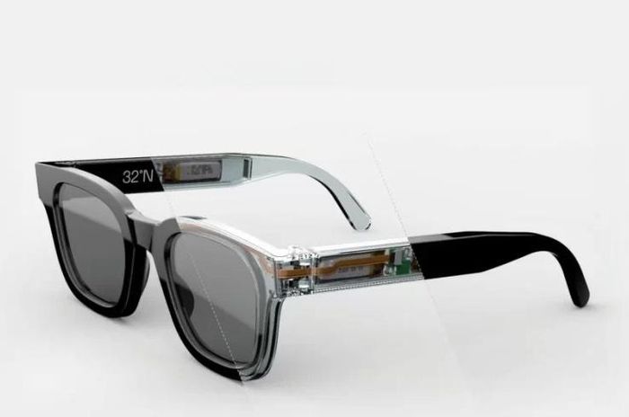 Eyeglasses that can be converted from sunglasses to reading glasses with just a swipe Picture 1