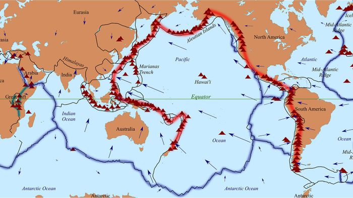 Find out what the Ring of Fire is that causes earthquakes so often