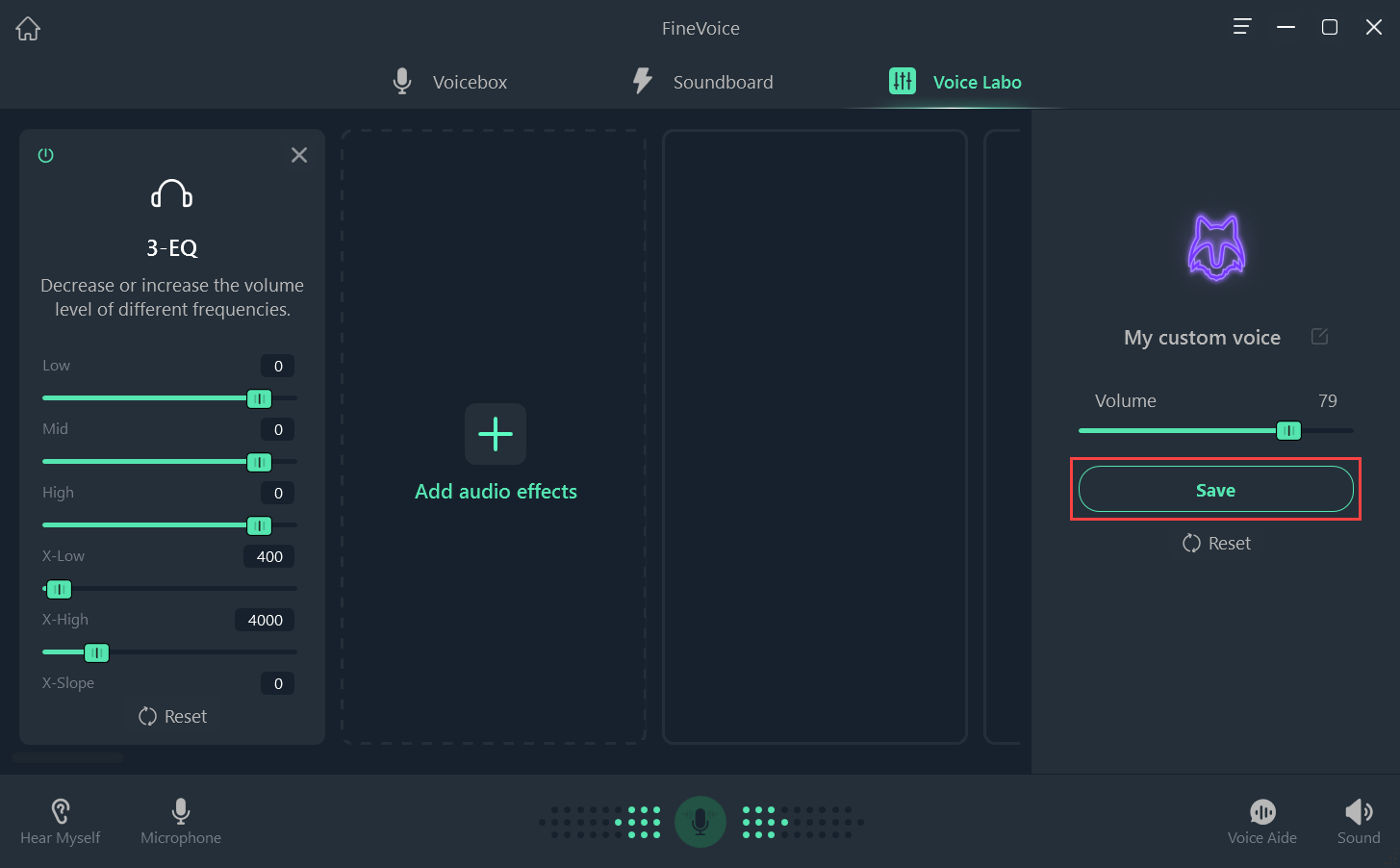 FineShare FineVoice, Change voice, improve voice on computer Picture 10