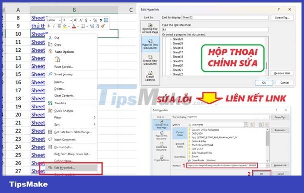 Fix the error of not being able to link sheets in Excel super quickly Picture 5