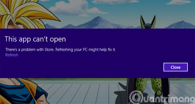 Fix This app can't open error in Windows 10, Windows 8 Picture 1