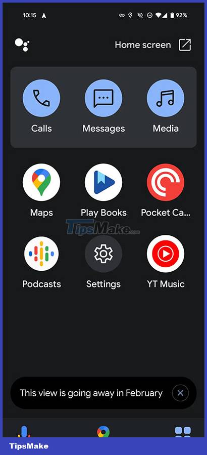 Google Assistant driving mode is now converted to a voice bar Picture 3