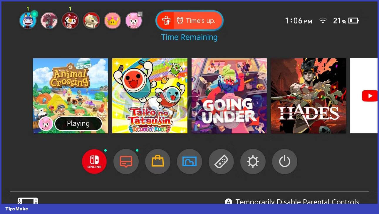 How to add a passcode to Nintendo Switch Picture 3