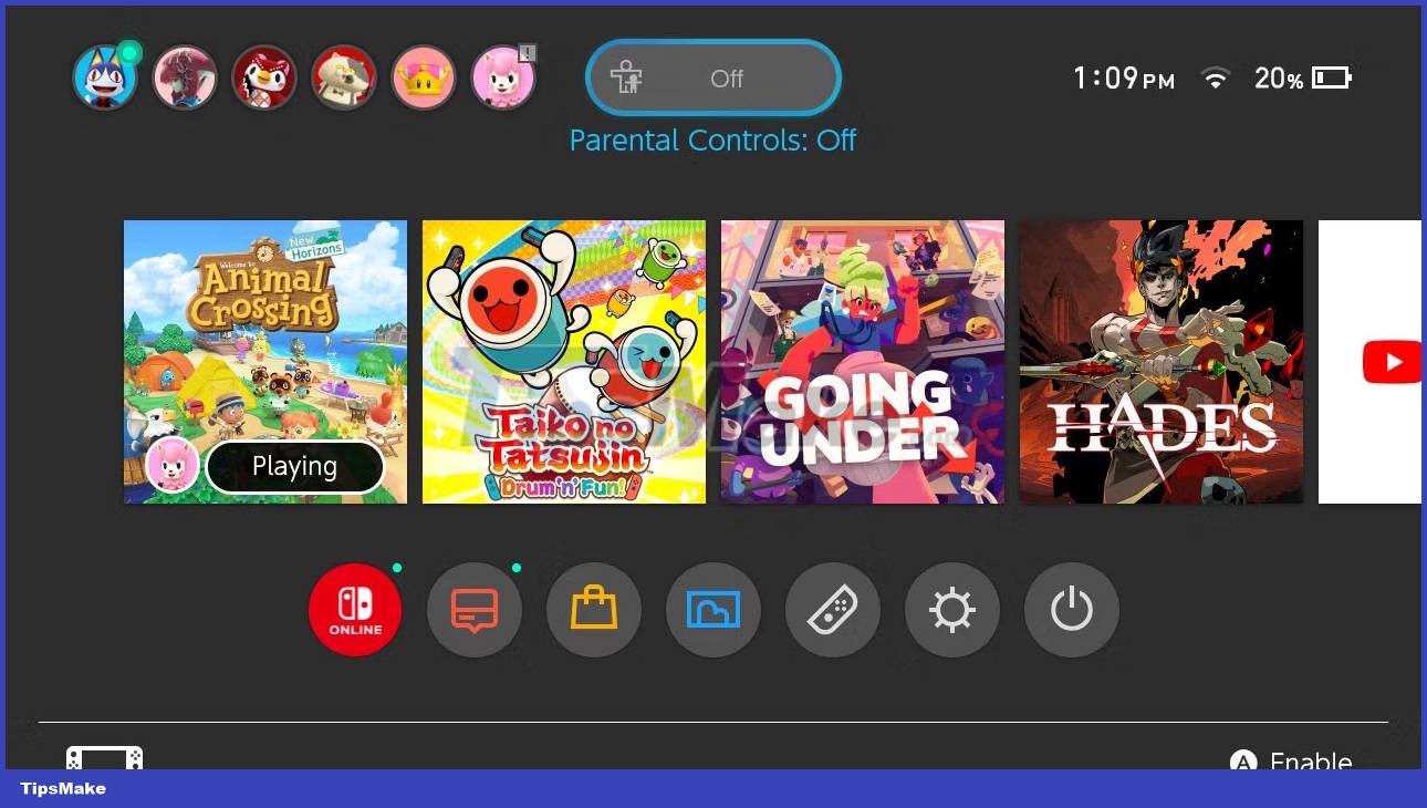 How to add a passcode to Nintendo Switch Picture 6