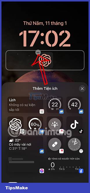 How to add ChatGPT widget to iPhone lock screen Picture 8