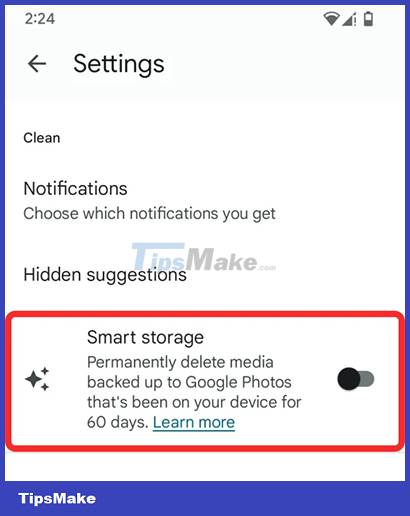 How to automatically delete backed up photos on Android Picture 3