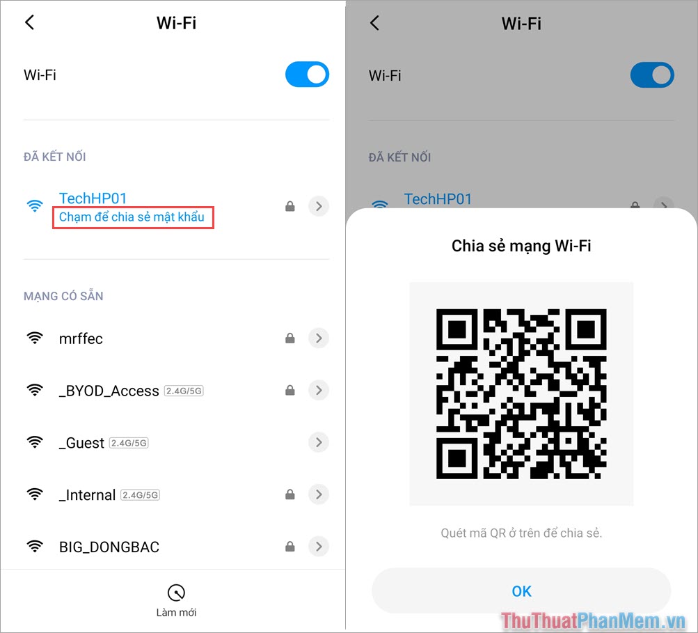 How to backup Wifi password on phone Picture 5