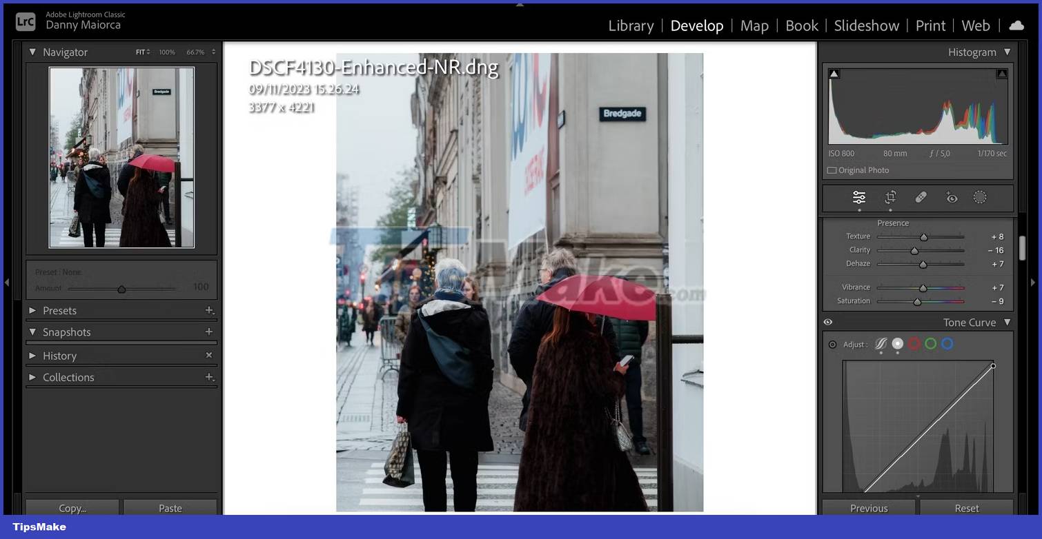 How to blur photo background in Adobe Lightroom Picture 13
