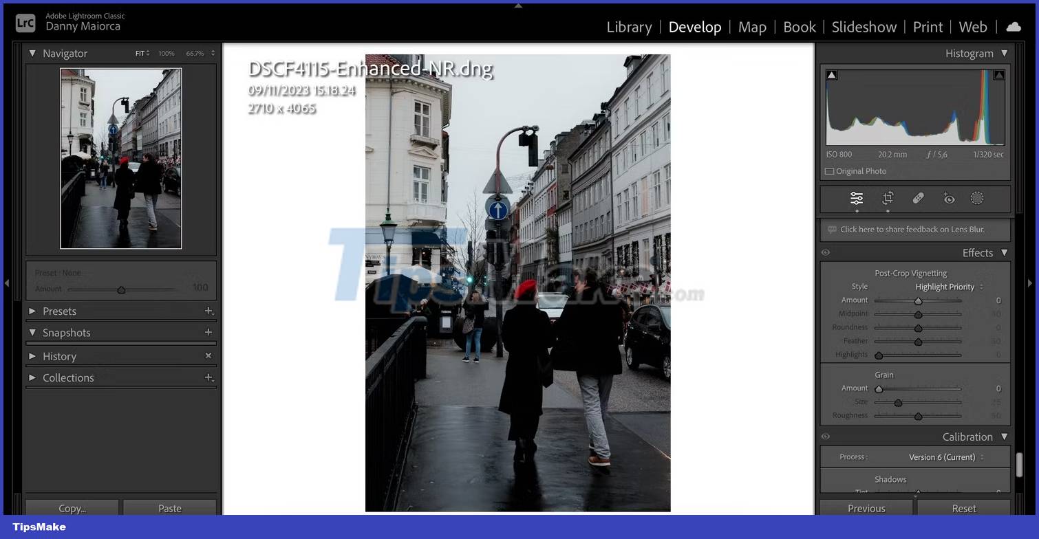 How to blur photo background in Adobe Lightroom Picture 14