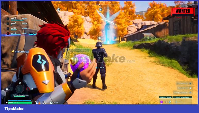 How to capture people in Palworld Picture 2