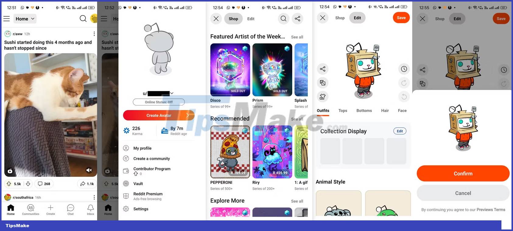 How to change avatar or Reddit profile photo Picture 1