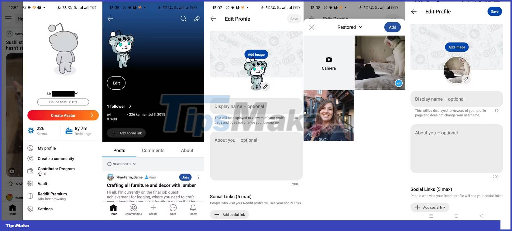 How to change avatar or Reddit profile photo Picture 4