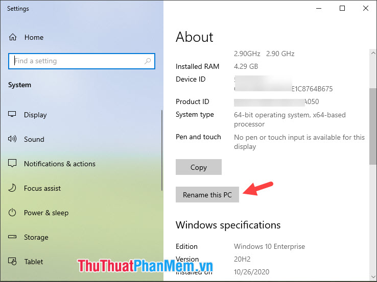 How to change computer name on Windows 10, 11 is extremely easy Picture 10