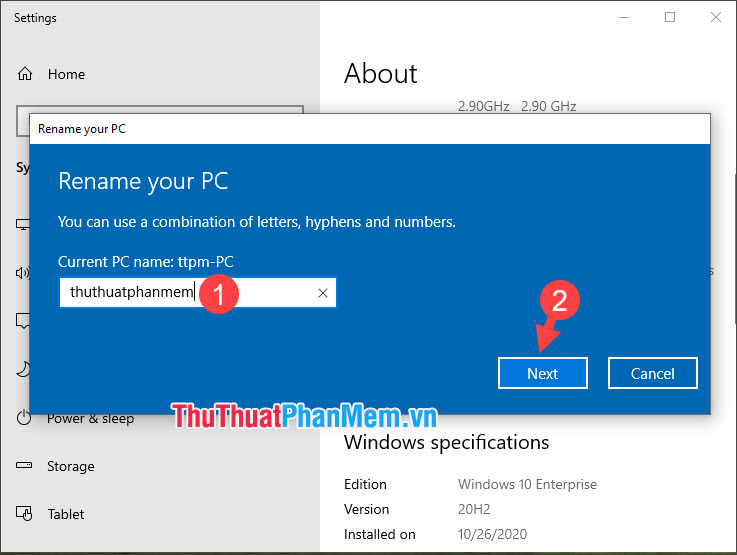 How to change computer name on Windows 10, 11 is extremely easy Picture 11