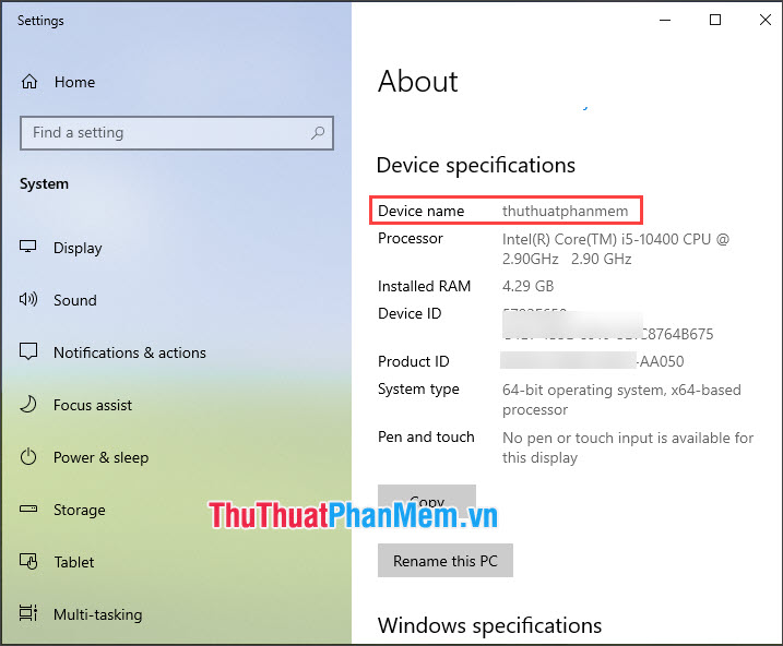 How to change computer name on Windows 10, 11 is extremely easy Picture 13