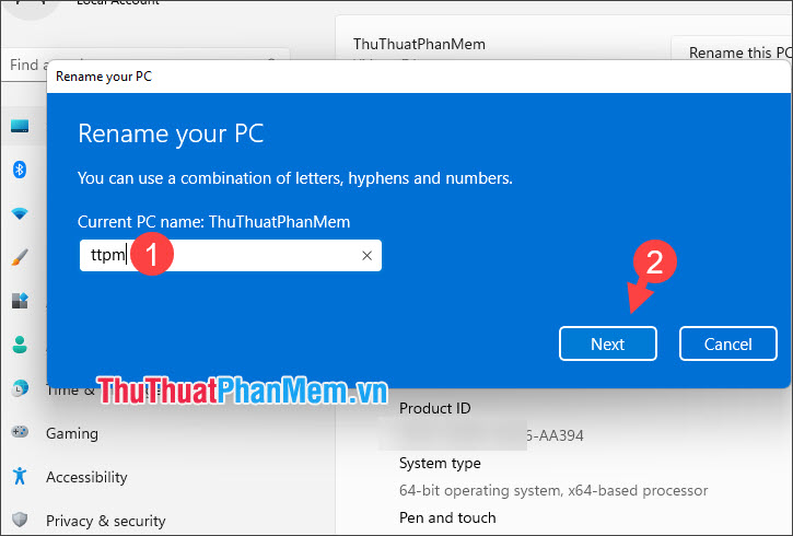 How to change computer name on Windows 10, 11 is extremely easy Picture 16