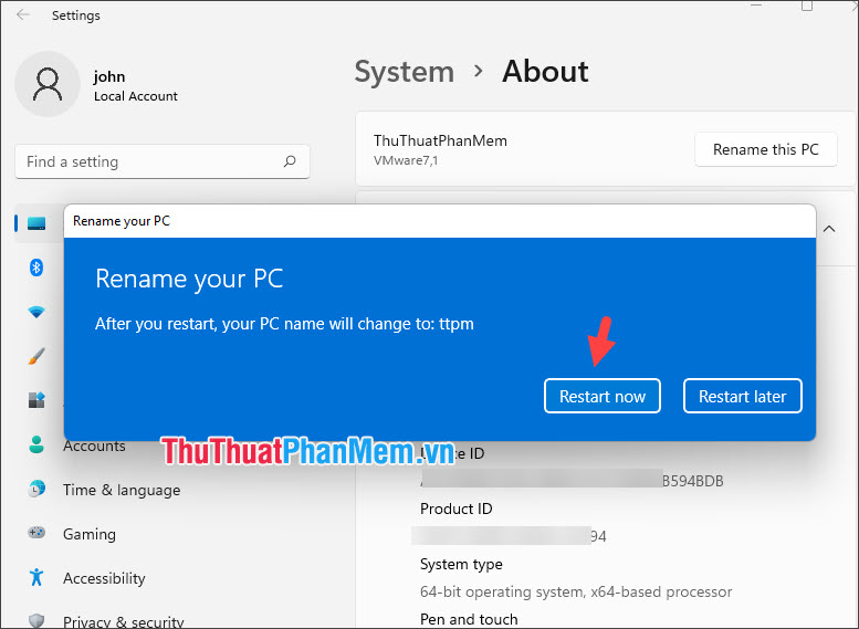 How to change computer name on Windows 10, 11 is extremely easy Picture 17