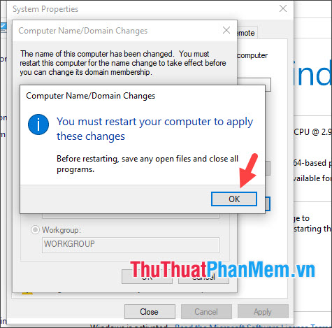How to change computer name on Windows 10, 11 is extremely easy Picture 6