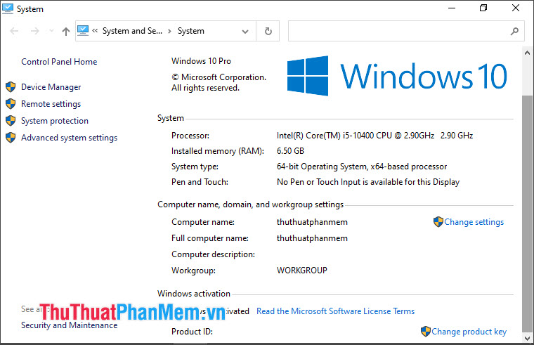How to change computer name on Windows 10, 11 is extremely easy Picture 8