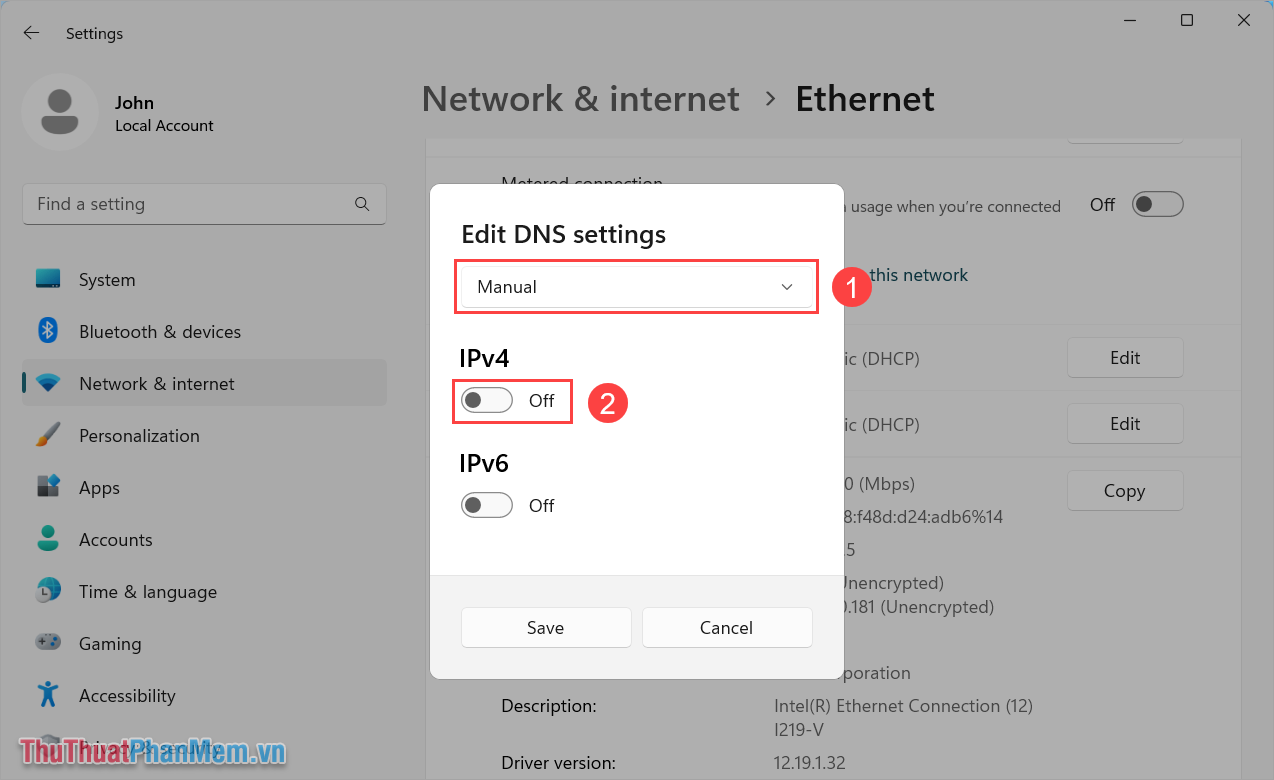 How to change DNS on Windows 11 to increase Internet speed Picture 6