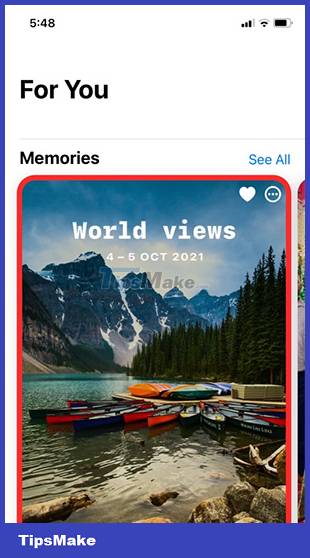 How to change the anniversary album background music on iPhone Picture 1