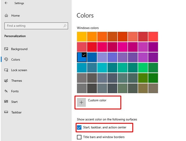 How to change Windows 10 interface to default Picture 12