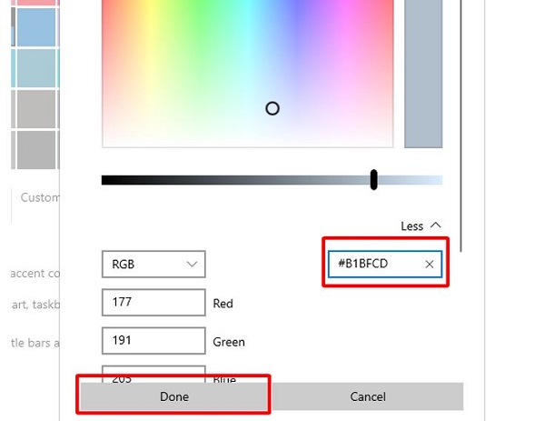 How to change Windows 10 interface to default Picture 14