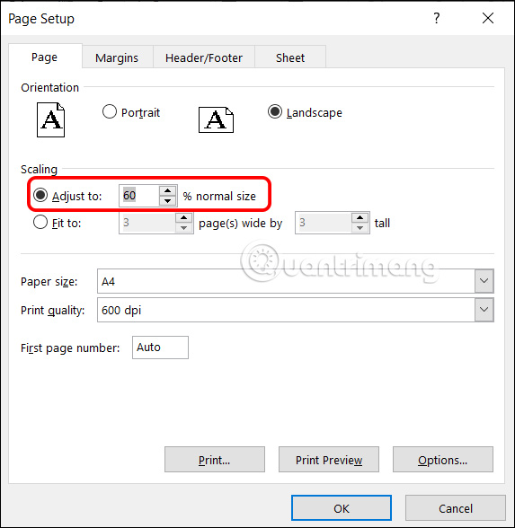 How to change worksheet size in Excel Picture 13