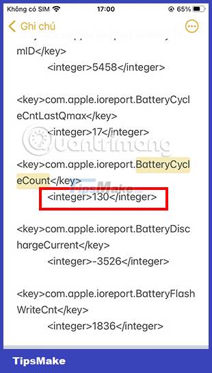 How to check iPhone's charge count Picture 12