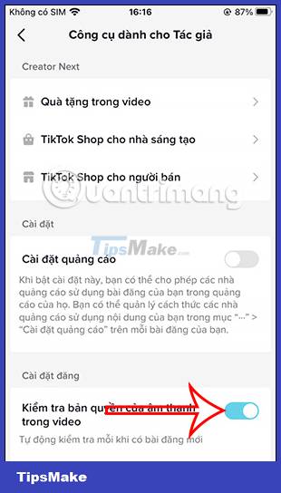 How to check TikTok video audio copyright Picture 5
