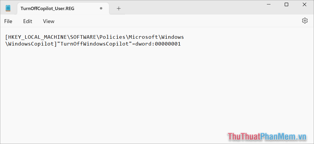 How to completely delete virtual assistant Copilot on Windows 11 Picture 14